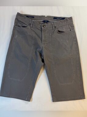Jeckerson Structured Cotton Blend Bermuda Cargo Shorts Size 34